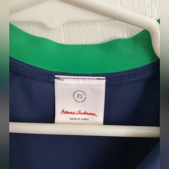 Hanna Andersson Short Rashguard Swim 75cm unisex - Picture 3 of 5